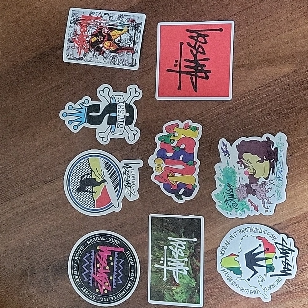Stussy stickers